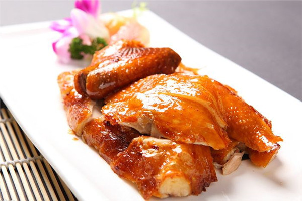 冠京宏啤酒烤鸭